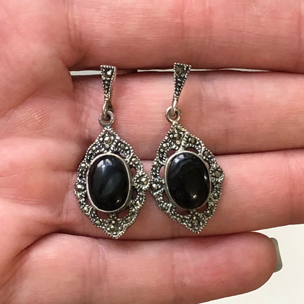 Marcasite Dangle earrings